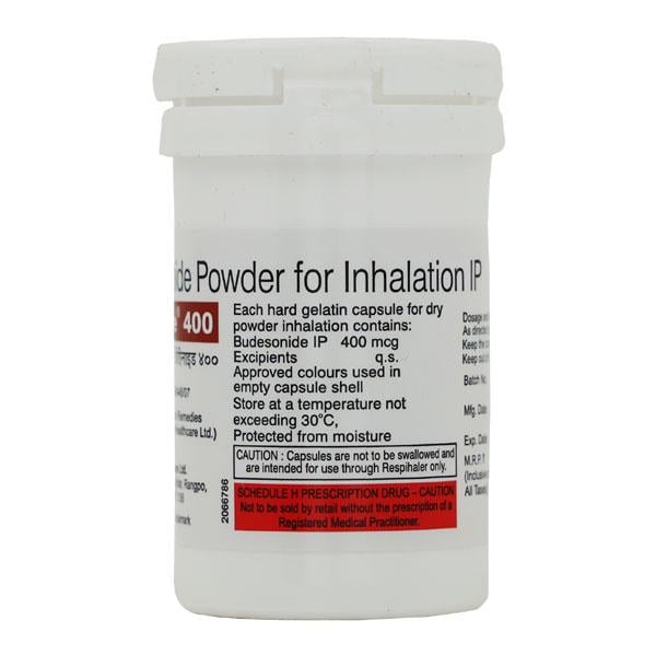 Derinide 400mcg Respicap 30'S