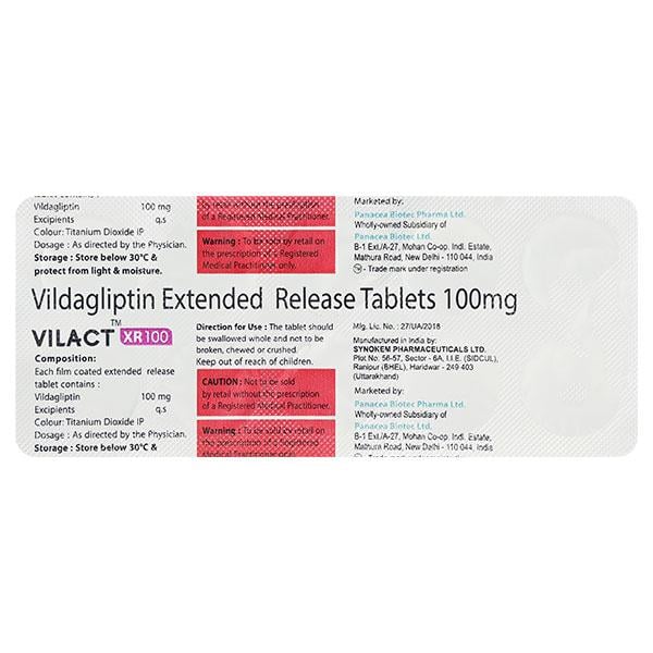 VILACT XR 100 Tablet 10's