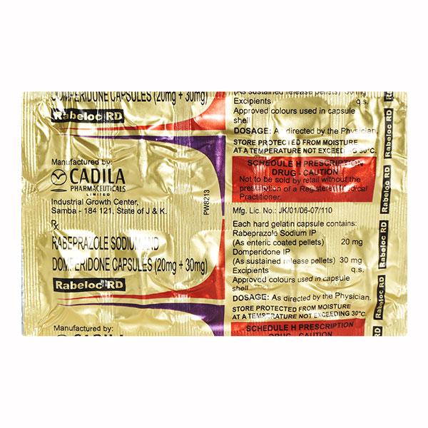 Rabeloc RD Capsule 10'S