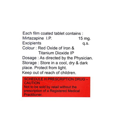 MITAPIN 15mg Tablet 10's