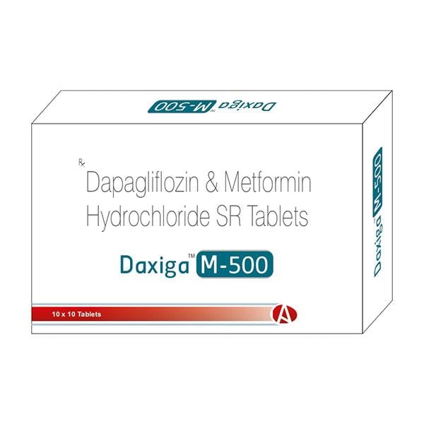 DAXIGA M 500 Tablet 10's