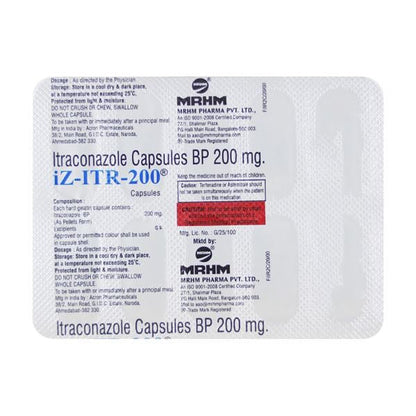 IZ ITR 200 Capsule 10's