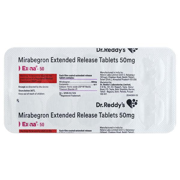 Exena 50mg Tablet 10'S