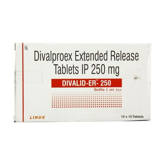 Divalid ER 250mg Tablet 10'S
