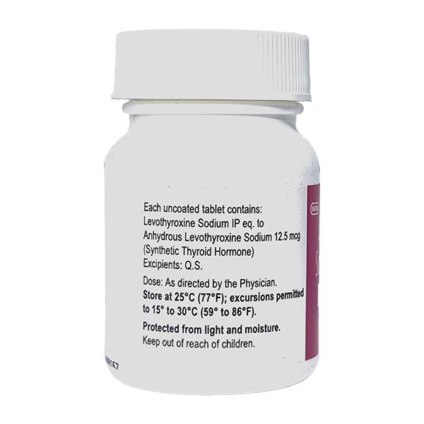 Lethyrox 12.5Mcg Tablet 50'S