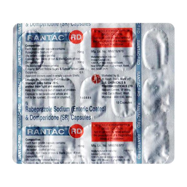 RANTAC RD Capsule 15's