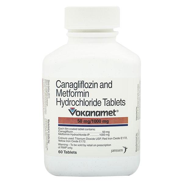 VOKANAMET 50/1000mg Tablet 60's