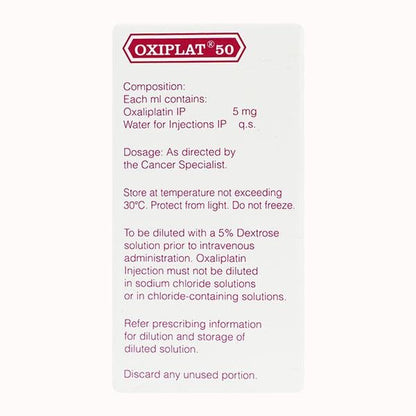 OXIPLAT 50 Injection 10ml