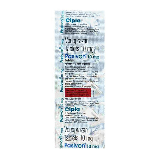 PASIVON 10mg Tablet 10's