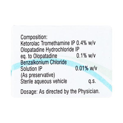 Combipat Sterile Ophthalmic Solution 5ml