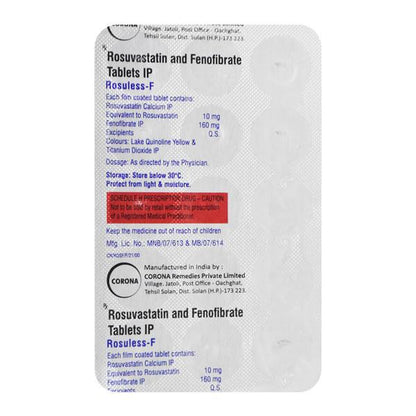 ROSULESS F Tablet 15's