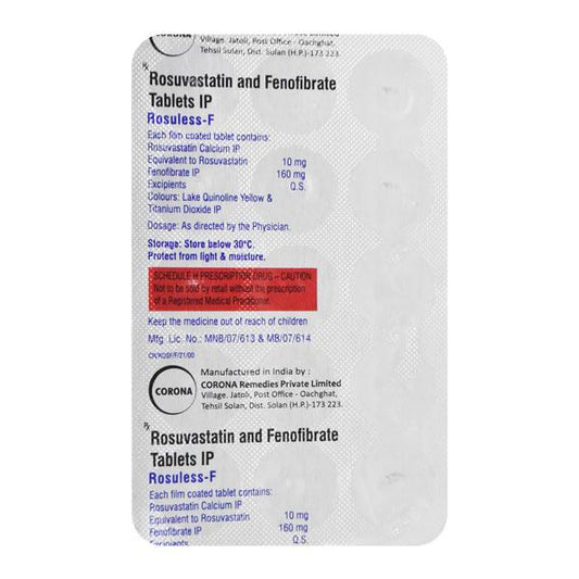 ROSULESS F Tablet 15's