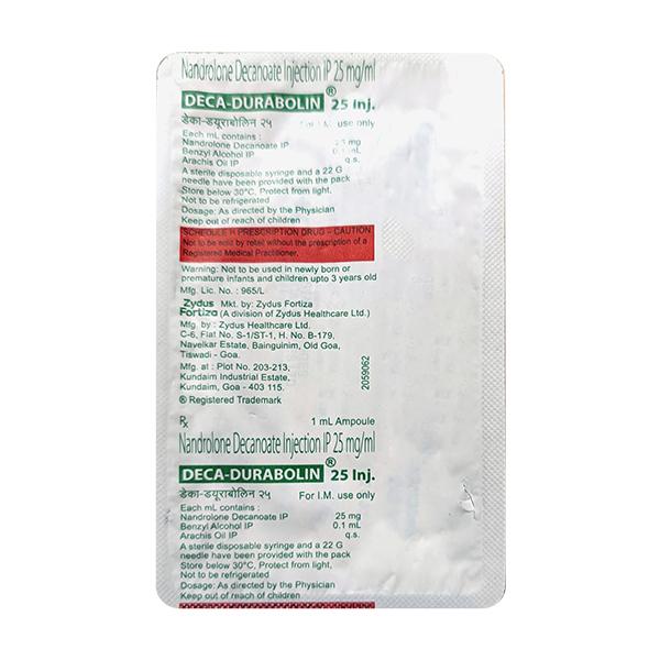 Deca Durabolin 25mg Injection 1ml