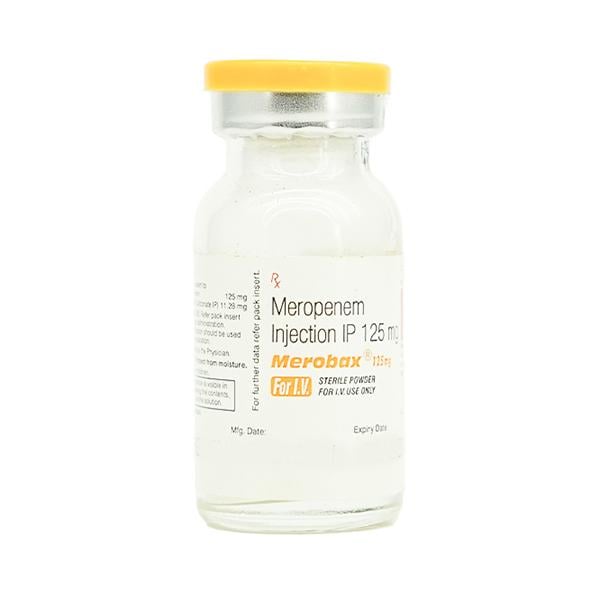 Merobax 125mg Injection 1'S