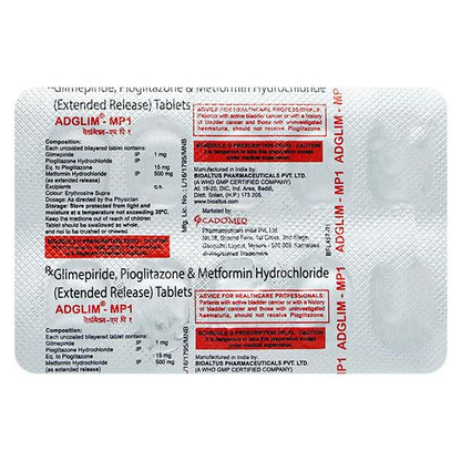 ADGLIM MP1 TABLET 10'S