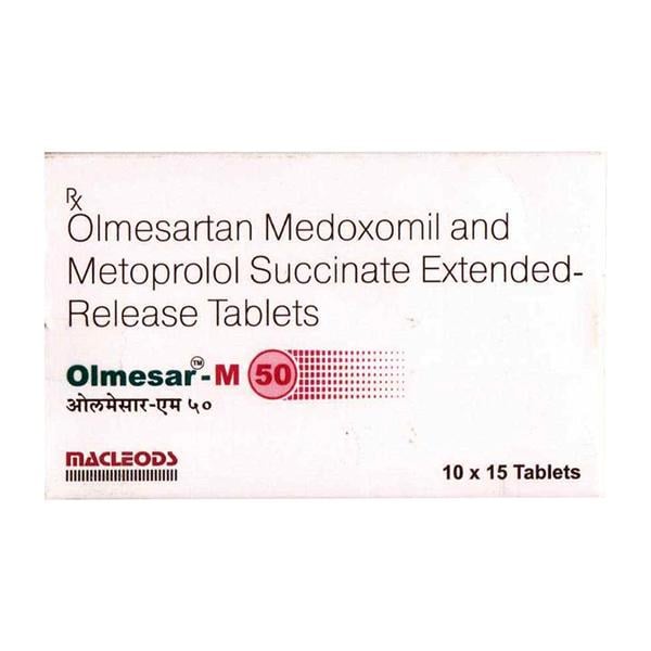OLMESAR M 50 Tablet 15's