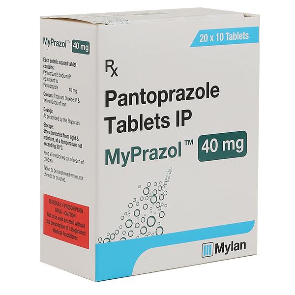 MYPRAZOL 40 Tablet 10's