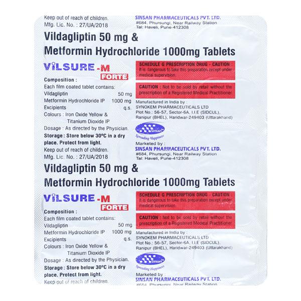 VILSURE M FORTE Tablet 15's