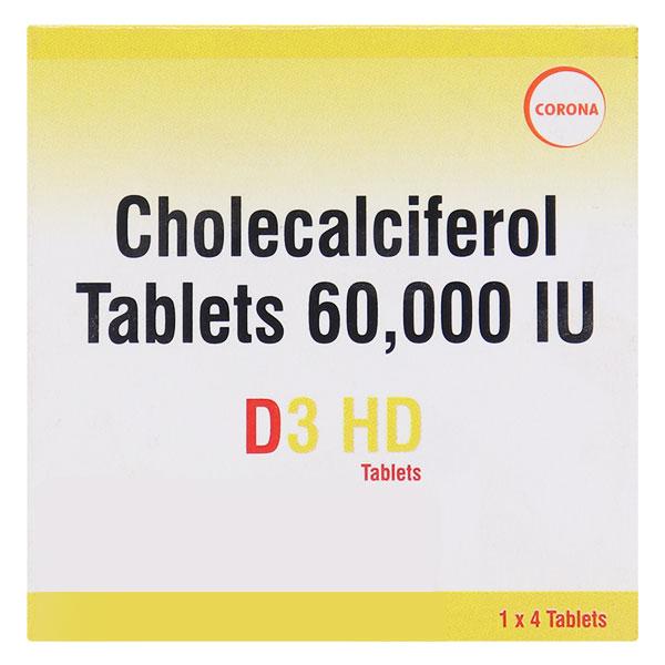 D3 HD Sugar Free Tablet 4'S
