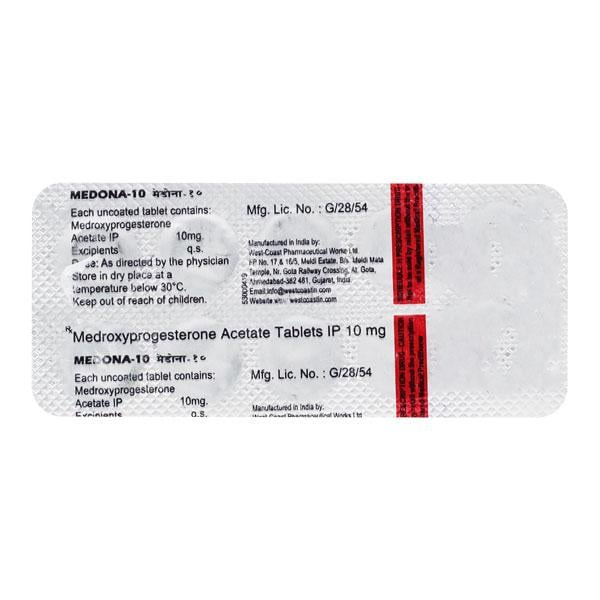MEDONA 10mg Tablet 10's