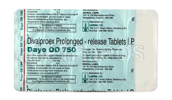 Dayo OD 750mg Tablet 10'S