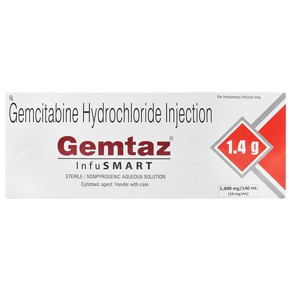 GEMTAZ INFUSMART 1.4gm Injection 140ml