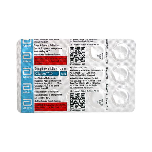GLUJECT 10 Tablet 15's