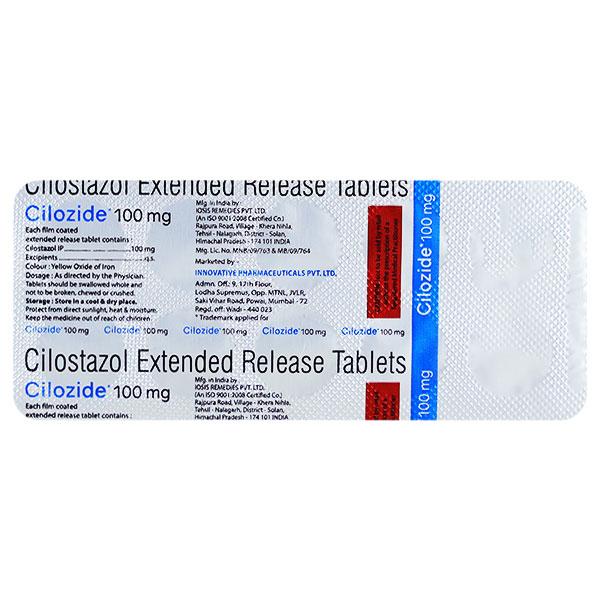 CILOZIDE 100mg Tablet 10's