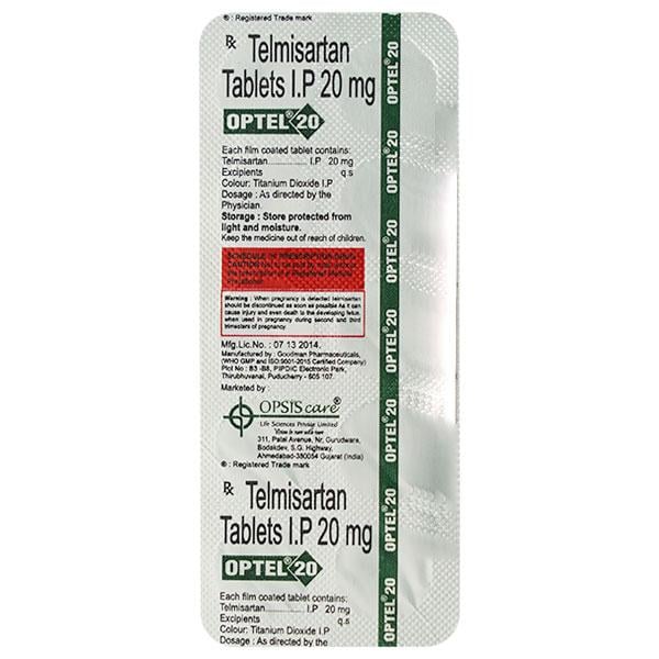 OPTEL 20mg Tablet 10's
