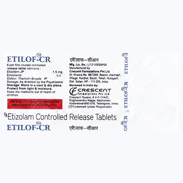 ETILOF CR 1.5 Tablet 10's