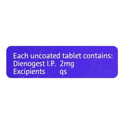 Visanne 2mg Tablet 28'S