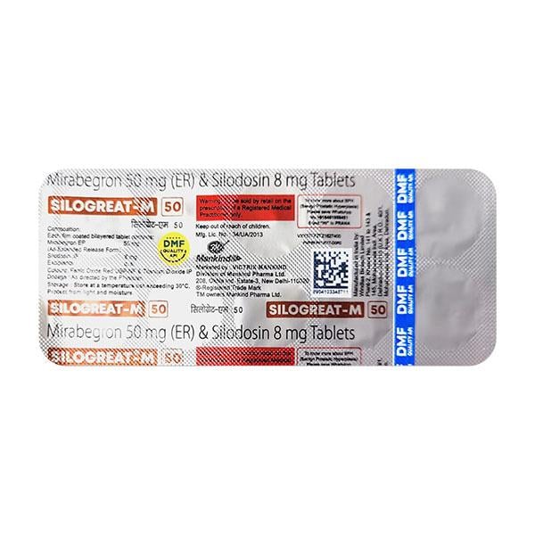 SILOGREAT M 50 Tablet 10's