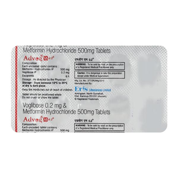 Advog M 0.2+ Tablet 10'S