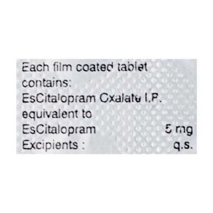 Stalopam 5mg Tablet 10'S