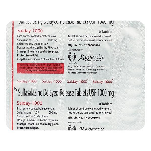 SALDAY 1000 Tablet 10's