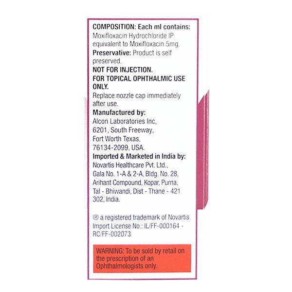 VIGAMOX Ophthalmic Solution 5ml