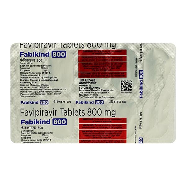FABIKIND 800 Tablet 10's