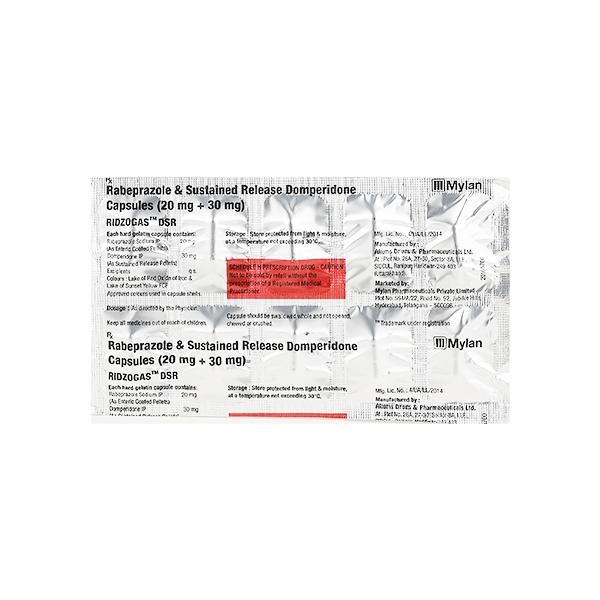 RIDZOGAS SR D Capsule 10's