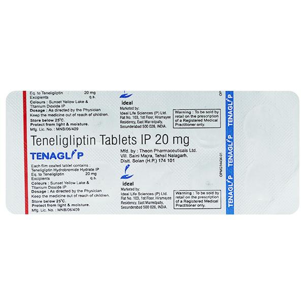 TENAGLIP 20 Tablet 10's