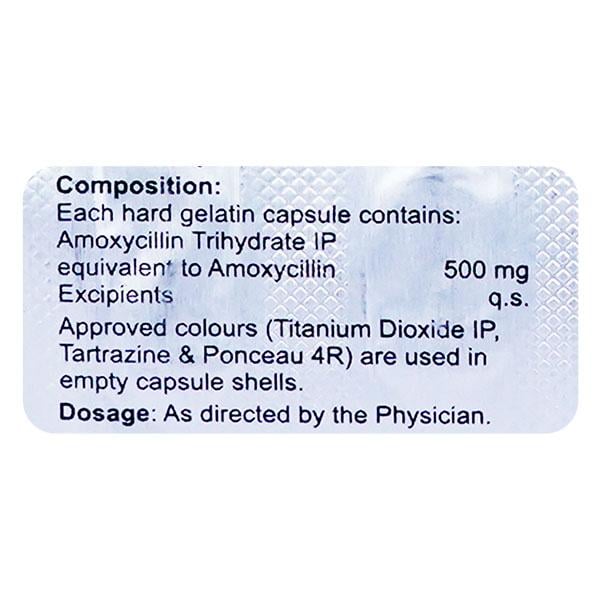 Evoxil 500mg Capsule 10'S