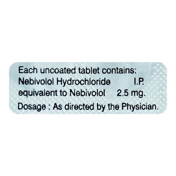 NEBIVIE 2.5mg Tablet 10's