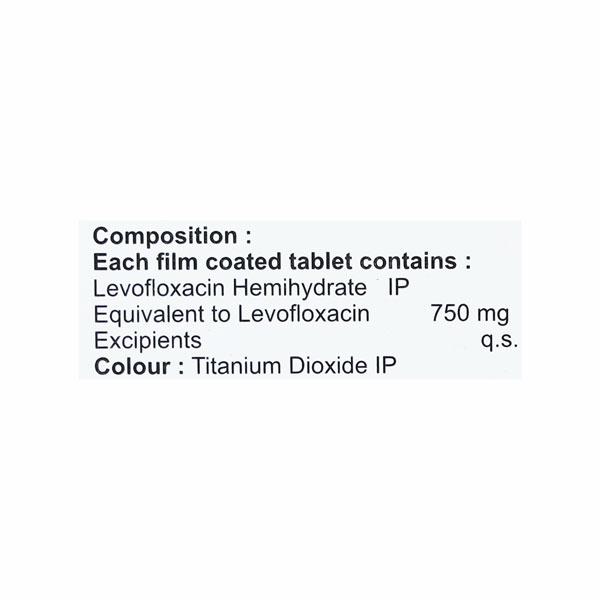 LEVOCHEM 750 Tablet 5's