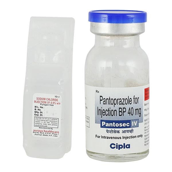 Pantosec 40mg Injection 10ml