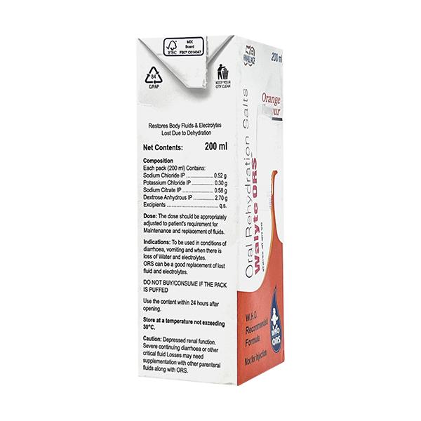 WALYTE ORS ORANGE FLAVOUR Liquid 200ml
