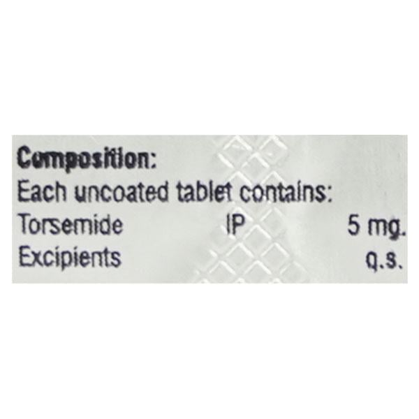 TORSIVAC 5 Tablet 10's