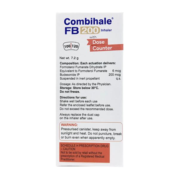 Combihale FB CFC free 200 Inhaler 120MD 1's