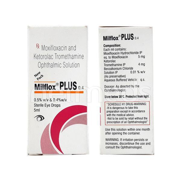 Milflox Plus 0.4 Eye Drops 5ml
