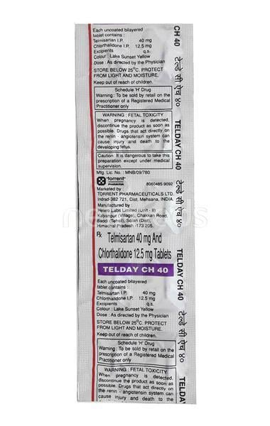 Telday CH 40mg Tablet 10'S