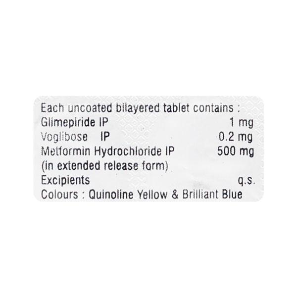 GV Forlin 1/500/0.2mg Tablet 10'S