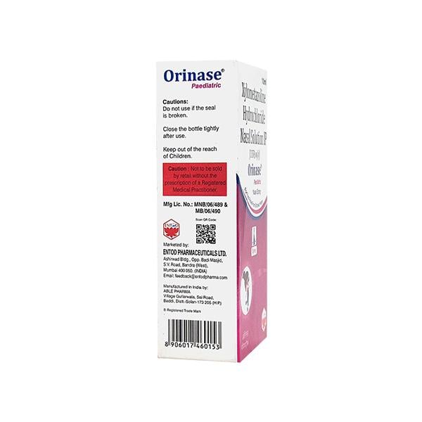 Orinase Paediatric Nasal Spray 10ml